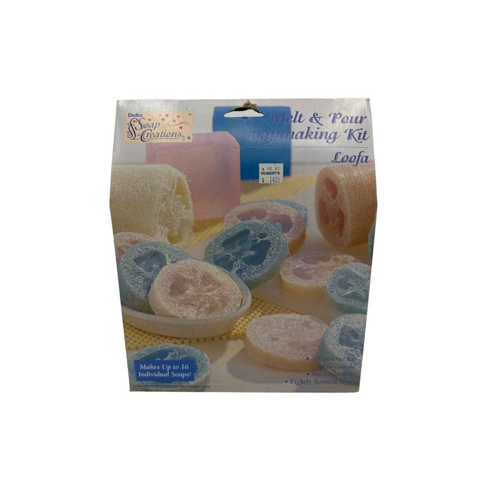 Delta Soap Creations Vintage Melt and Pour Loofa Soapmaking Kit 2000